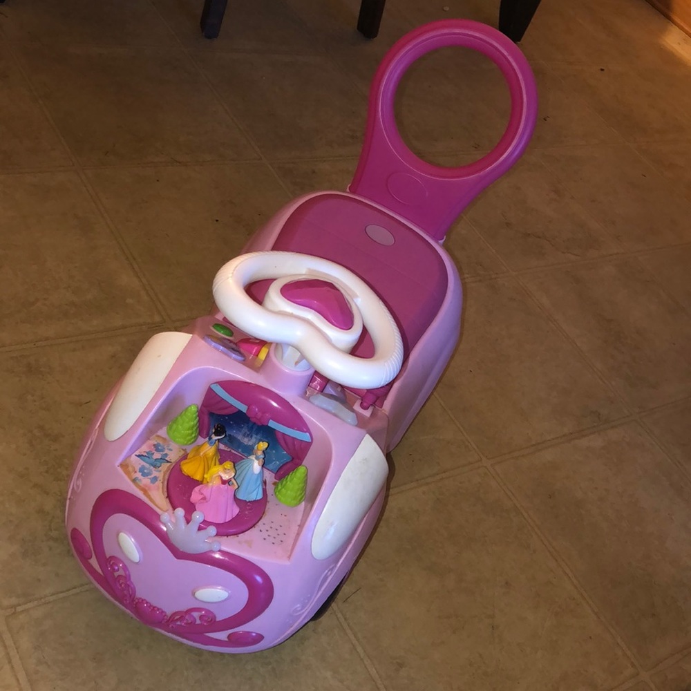 Little princess push car for girl
